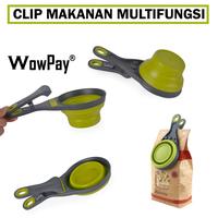 Gambar Penjepit Kemasan Snack Food Bag Segel Sealer Clip Sendok Takaran 2in1 dari WowPay undefined 2 Tokopedia