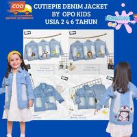 Gambar OPO KIDS CUTIEPIE DENIM JACKET JEANS ANAK USIA 2 4 6 TAHUN - KODE F, 4T dari Purwasuka Babies and Kids undefined 1 Tokopedia