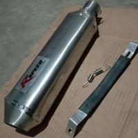 Gambar silincer knalpot Rspeed kapsul dari GPS racing muffler undefined 1 Tokopedia