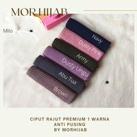 Gambar Ciput rajut premium inner bandana anti pusing 1 warna - Brown dari MOR HIJAB COLLECTION_NEW undefined 2 Tokopedia