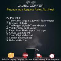 Gambar Alat Kopi Paket Coffee Maker Kettle Gooseneck Digital Scale Timer KOPI dari WIJIEL COFFEA New undefined 1 Tokopedia