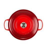 Gambar LeCreuset Cast Iron Round Casserole Cerise - 22 CM dari Home Cantik undefined 4 Tokopedia
