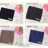 Gambar Ciput rajut premium inner bandana anti pusing 1 warna - Brown dari MOR HIJAB COLLECTION_NEW undefined 4 Tokopedia