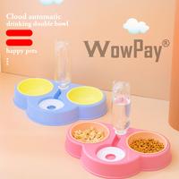 Gambar 3IN1 DOUBLE Pet Bowl Botol Otomatis Tempat Makan Minum Kucing Anjing dari WowPay undefined 3 Tokopedia