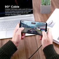 Gambar Kabel Aukey Type C Gaming CB-CMD32 90º Braided Nylon 1 Meter dari Inti Sukses undefined 2 Tokopedia