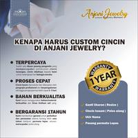 Gambar CINCIN KAWIN PERAK 950 TUNANGAN NIKAH GRATIS KOTAK CINCIN dari anjani jewelry undefined 2 Tokopedia