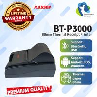 Gambar PRINTER 80MM STRUK THERMAL KASSEN BT-P3000 - BTP3000 - BLUETOOTH - USB dari FIRST HITECH SOLUTION ID undefined 3 Tokopedia