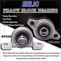 Gambar Pillow block bearing cnc 3D printer diameter 10mm bantalan flange dari VR-EELIIC undefined 2 Tokopedia