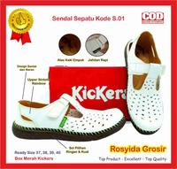 Gambar SANDAL SEPATU WANITA KICKERS - S02 HITAM, 38 dari Rosyida Grosir undefined 1 Tokopedia