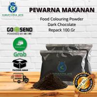 Gambar Pewarna Makanan Bubuk Dark Chocolate coklat ( 100 gram ) dari CV SUBUR KIMIA JAYA undefined 1 Tokopedia