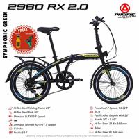 Gambar Sepeda Lipat 20 Pacific 2980 RX 2.0 Murah Banyak Bonus Bisa COD dari Divergent Bike Surabaya undefined 3 Tokopedia