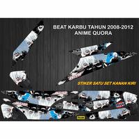 Gambar STICKER STRIPING VARIASI DECAL BEAT KARBU MOTIF ANIME QUORA - Putih dari Khstriping undefined 1 Tokopedia