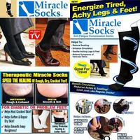 Gambar kaos kaki varises Miracle Socks/Kaos Kaki Kompresi Unisex Anti Bengkak - S-M dari Homespiration undefined 1 Tokopedia