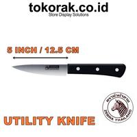 Gambar ZEBRA UTILITY KNIFE 5 INCH 100291 - PISAU DAPUR STAINLESS dari TOKORAK.ID undefined 2 Tokopedia