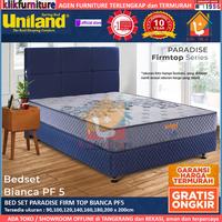 Gambar Bed Set Paradise Firm Top BIANCA PF5 Uniland Springbed - Set 200x200cm dari KLIKFURNITURE-ID undefined 1 Tokopedia