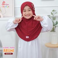 Gambar Jilbab Anak Arumi Miulan Kerudung Anak 1-5 Thn Jilbab Instan Anak Baru - army, Uk. 2,5 dari Yasna Store ID undefined 4 Tokopedia