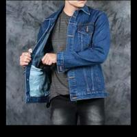 Gambar jaket jeans pria denim|jaket termurah kekinian - army, M dari azr store bandung undefined 3 Tokopedia