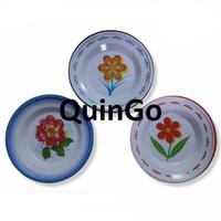 Gambar Piring Makan Seng Jadul Enamel Vintage Kuno Kaleng Kembangan Blurik - 20cm dari QuinGo undefined 4 Tokopedia