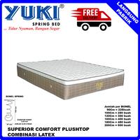 Gambar Matras SC Plush Top Kombi Latex Uk 90 100 120 160 180 200 - 90 Cm Matras dari Yuki Spring Bed undefined 1 Tokopedia