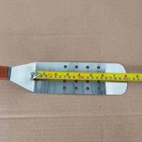 Gambar Spatula/Sutil Stainless Perforasi Tepanyaki, Roti John, dll. P 36 cm dari Peralatan Masak Memasak undefined 3 Tokopedia
