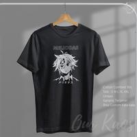 Gambar Kaos Anime Distro Nanatsu No Taizai Meliodas Dragon Sins Dewasa Keren - Putih, S dari ourkaos undefined 1 Tokopedia
