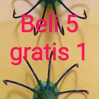 Gambar Pancing garong cakar iblis kail 9 hitam (minimal pemesanan 5 pcs) dari Kios Bhaskara undefined 1 Tokopedia