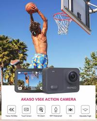 Gambar AKASO V50X Action Camera 4K Ultra HD EIS Touchscreen - Tanpa Memory, Tanpa Monopod dari Tutbayur Store undefined 3 Tokopedia