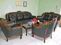 Gambar Kursi Tamu Romawi Inggris India Inul Sofa Meja Rintik Ganesa Pot Jati - 321 Meja dari Mutia Jati Furniture undefined 1 Tokopedia