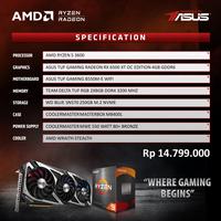 Gambar ASUS PBA PC TUF Gaming Radeon RX 6500 XT 4GB | AMD Ryzen 5 dari Dunia Storage Komputer undefined 1 Tokopedia