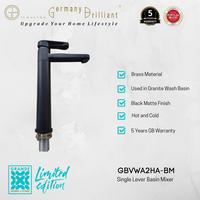 Gambar Germany Brilliant Kran Wastafel Panas Dingin Black Matte GBVWA2HA-BM dari GRANDE HOME LIVING undefined 1 Tokopedia