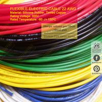 Gambar Kabel Serabut AWG 22 Eceran per-10cm Flexible 22AWG Tinned Copper dari Bloometro-Parts undefined 1 Tokopedia