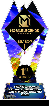 Gambar Plakat/Trophy/Piala/Bahan Akrilik 6mm/Free Desain/Mobile legend - ML1, 30cm x 13cm dari Diekreatif undefined 3 Tokopedia