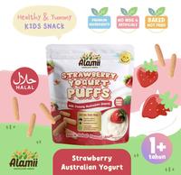 Gambar Alamii Puff Snack Bayi / Anak 25gr - Peanut Butter - Rasa Cheese dari sangirtalaudperintis undefined 5 Tokopedia