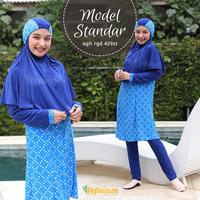 Gambar Baju Renang Muslimah /Baju Renang Perempuan / Baju Renang Aghnisan - Tanyakan Stock, S dari SaFa Cantik Bersahaja undefined 5 Tokopedia