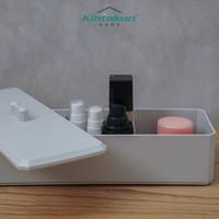 Gambar Kintakun Home Rak Kosmetik Dengan Penutup Lana Plastik - Putih dari Kamar Rumahku undefined 4 Tokopedia