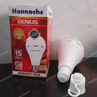 Gambar HANNOCHS LED GENIUS 15 WATT/W LAMPU EMERGENCY AC/DC CAHAYA PUTIH 15W dari Minimalist Modern Home undefined 2 Tokopedia