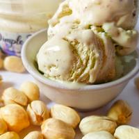 Gambar Pistachio gelato ice cream rendah kalori diet rendah gula keto dari The Dimple Treats undefined 2 Tokopedia