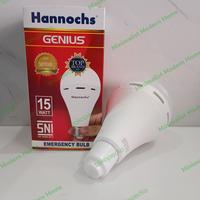 Gambar HANNOCHS LED GENIUS 15 WATT/W LAMPU EMERGENCY AC/DC CAHAYA PUTIH 15W dari Minimalist Modern Home undefined 3 Tokopedia