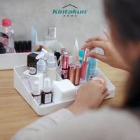 Gambar Kintakun Home Rak Kosmetik Plastik Rara Putih Aesthetic Penyimpanan Make Up dari Kamar Rumahku undefined 1 Tokopedia