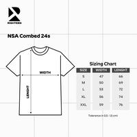 Gambar Sablon Kaos NSA 24s Satuan Murah | DTF | Custom baju | Bebas Design - 2 dari righteen.id undefined 2 Tokopedia