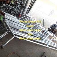 Gambar Tiang pagar brc T.150 cm x dia 2 inchi hot dip galvanis dari pabrik dan distributor pagar brc dan bandara tiang dan kawat undefined 5 Tokopedia