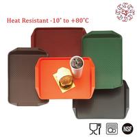 Gambar CAMBRO Fast Food Tray / Nampan Makanan Kantin 30 x 43 cm - Merah dari Toko Tian Liong Bali undefined 1 Tokopedia