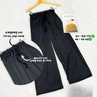 Gambar WIDE KULOT PREMIUM JUMBO SIZE M. L,XL XXL/ KULOT WANITA JUMBO - Hitam dari WOSE undefined 3 Tokopedia