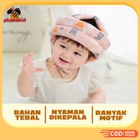 Gambar PELINDUNG KEPALA BAYI BALITA INFANT PROTECTIVE HAT HELM ANTI BENTUR - Biru Muda dari iplazakids undefined 1 Tokopedia