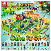 Gambar MAINAN ANAK DIY EDUKASI BRICK SUSUN ZOMBIE VS PLANT ACTION 16 HERO dari KADOJASPER undefined 1 Tokopedia