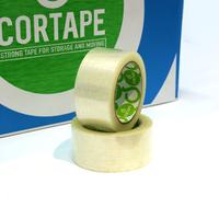 Gambar Lakban Cortape Setara Daimaru 24mm x 90y Murah Satuan Lakban Packing - Bening, 24mm x 90y dari PanenMerah undefined 2 Tokopedia