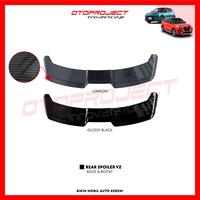 Gambar Rear Spoiler Belakang V2 Raize / Rocky 2022 - 2023 Otoproject dari KING RACE AKSESORIS MOBIL undefined 4 Tokopedia