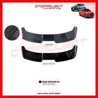 Gambar REAR SPOILER RAIZE / ROCKY V2 OTOPROJECT 2022 - 2023 - MENTAH dari Makmur Jaya Otomotif undefined 3 Tokopedia