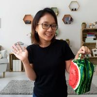 Gambar Pouch Make Up Bentuk Semangka kotak lucu menggemaskan dari Kado Kocak undefined 2 Tokopedia
