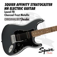 Gambar Squier Affinity HH Stratocaster Guitar - Charcoal Frost Metallic dari SoundStation Store undefined 3 Tokopedia